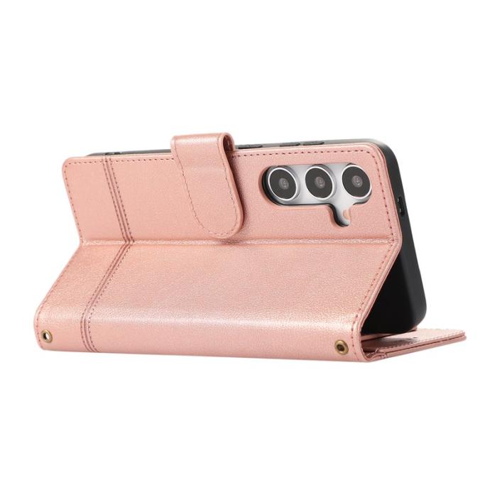 OEM - Mobilfodral för Samsung Galaxy S26 Plus TKonstläder - Roséguld