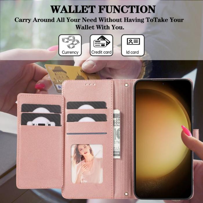 OEM - Mobilfodral för Samsung Galaxy S26 Plus TKonstläder - Roséguld