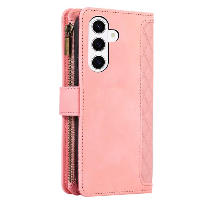 OEM - Mobilfodral för Samsung Galaxy S26 Konstläder 9 kortfack - Roséguld