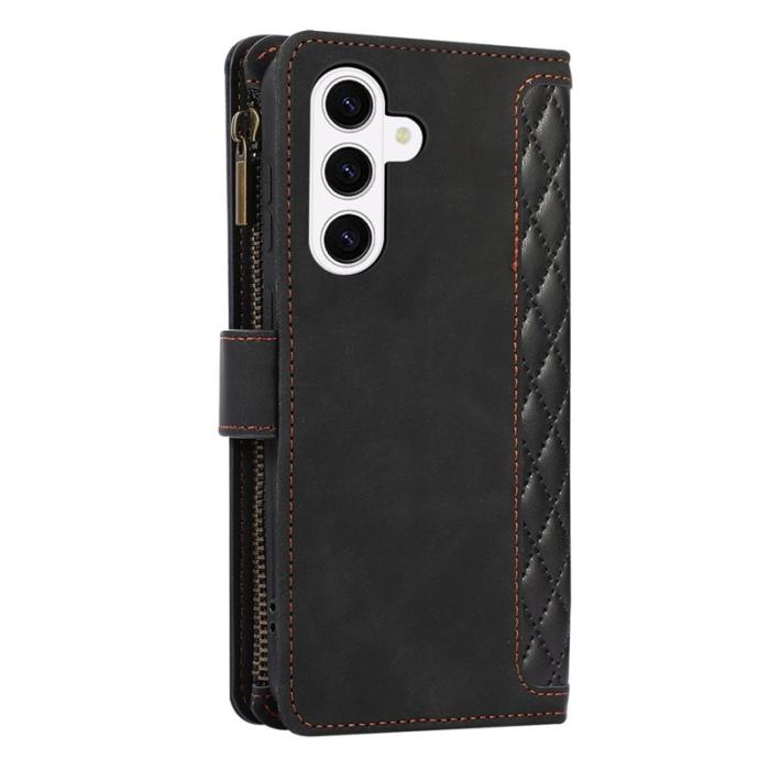 OEM - Mobilfodral för Samsung Galaxy S26 Konstläder 9 kortfack - Svart