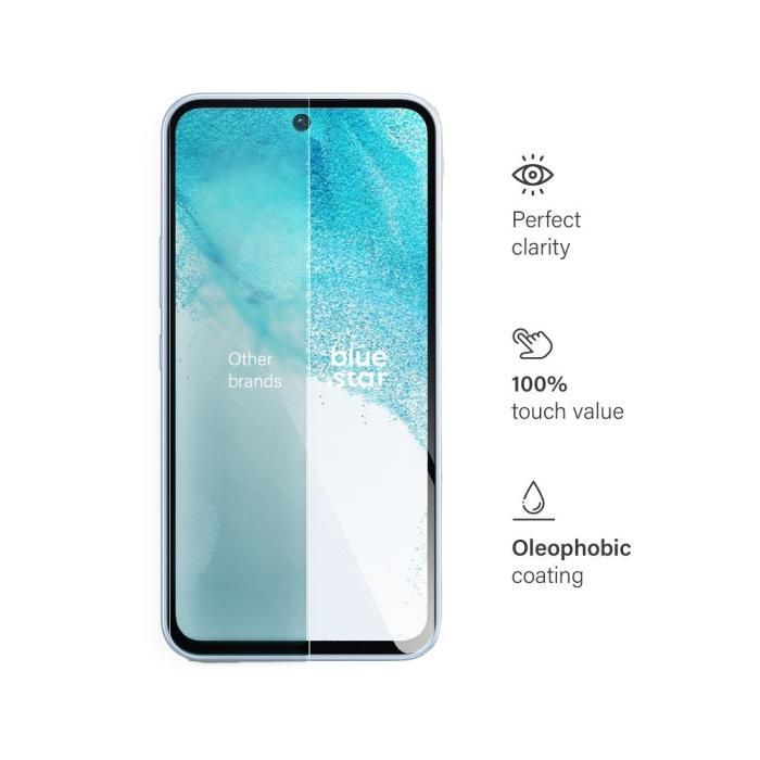 Blue Star - Blue Star Härdat Glas Skärmskydd Samsung Galaxy A54 5G