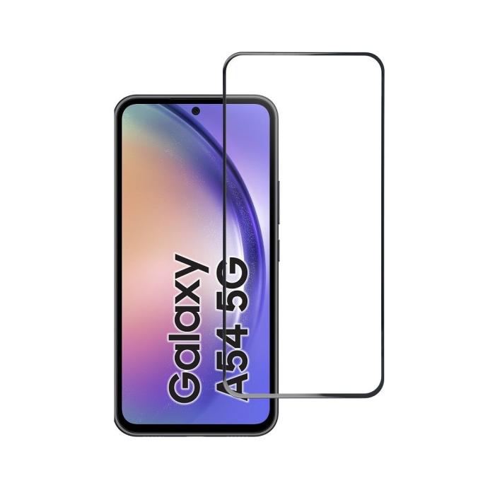 Blue Star - Blue Star Härdat Glas Skärmskydd Samsung Galaxy A54 5G (full lim)