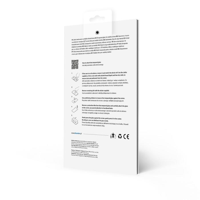 Blue Star - Blue Star Härdat Glas Skärmskydd Samsung Galaxy A54 5G (full lim)