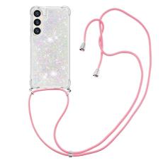 OEM - Mobilskal f&ouml;r Samsung Galaxy S26 Plus TPU med snodd - Laser / Hj&auml;rtan