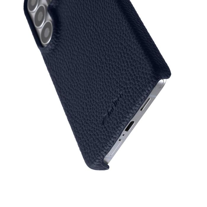 Melkco - MELKCO Mobilskal för Samsung Galaxy S26 Ultra Magnetiskt Äkta läder - Mörkblå