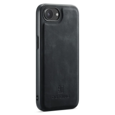 DG.MING - DG.MING iPhone 16e Mobilskal Hybrid Läder - Svart