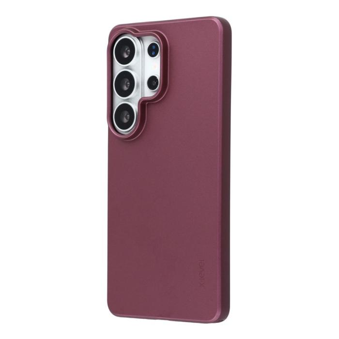 X-Level - X-Level Mobilskal för Samsung Galaxy S26 Ultra Soft TPU - Vinröd