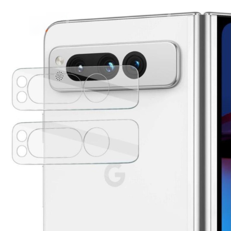 [2-Pack] IMAK Google Pixel Fold Kameralinsskydd i Härdat glas | 5468 | AlltMobil