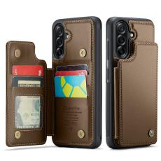 Caseme - CASEME C22 Fodral f&ouml;r Samsung Galaxy A17 5G/4G - Brun
