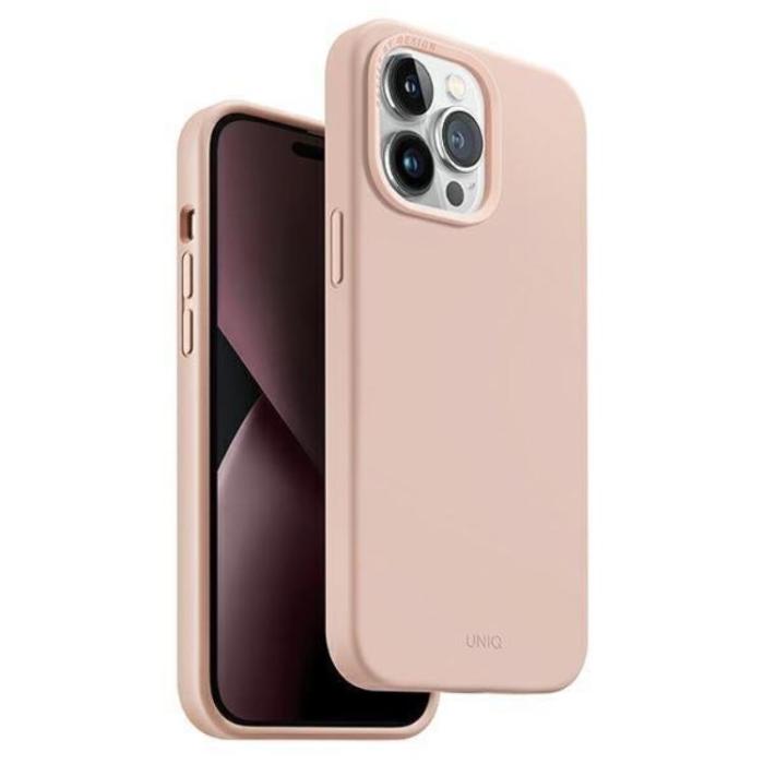 UNIQ - Uniq iPhone 14 Pro Max Mobiskal Lino - Rosa