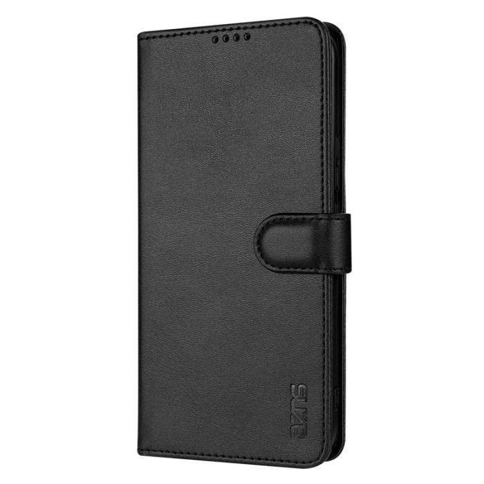 AZNS - AZNS Xiaomi 17 Pro Max Plånboksfodral Konstläder - Svart