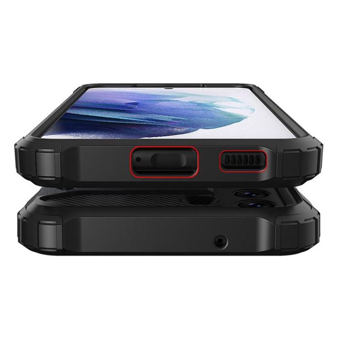 OEM - Hybrid Armor Skal Galaxy S21 FE - Gyllene