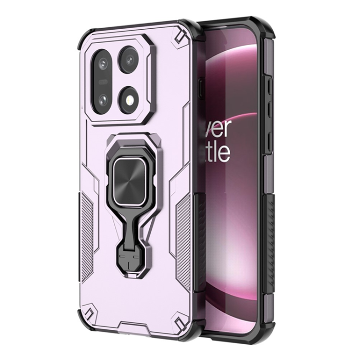 A-One Brand - OnePlus 15 5G Mobilskal Rotatable Ring Kickstand - Lila