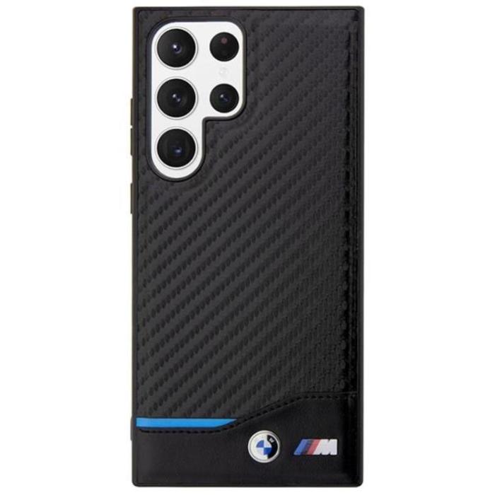 BMW - BMW Galaxy S23 Ultra Skal Läder Carbon - Svart