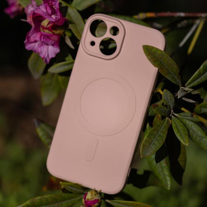 A-One Brand - Galaxy S25 Edge Mobilskal MagSafe Simple Color - Rosa