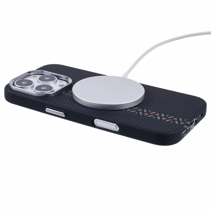A-One Brand - iPhone 16 Pro Mobilskal Magsafe Kevlar Aramid Fiber