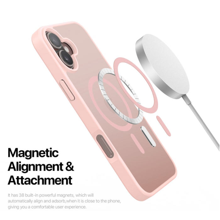 Dux Ducis - Dux Ducis iPhone 17 Mobilskal MagSafe Yind - Ljusrosa