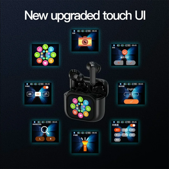 A-One Brand - TWS Trådlösa Bluetooth-Hörlurar In-Ear BY16 5.4 Noise-Cancelling