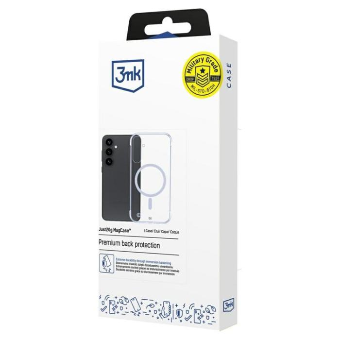 3MK - 3MK Galaxy S25 Plus Mobilskal MagSafe Just20g - Clear
