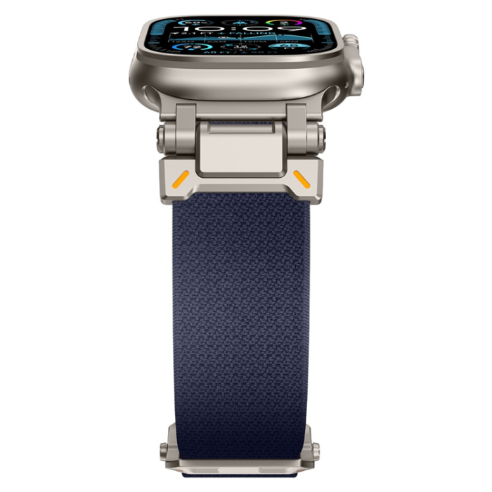 A-One Brand - Apple Watch 42/44/45/46/49mm Armband Nylon - Blå