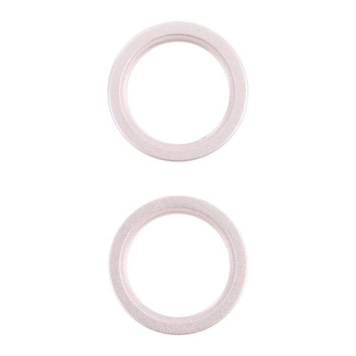 UTGATT1 - iPhone 13 Kameraring - 2-pack - Vit