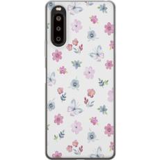 iSecrets - Mobilskal till Sony Xperia 10 II med Blommor och fjärillar