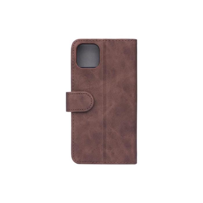 GEAR - GEAR Mobilfodral Nubuck PU iPhone 11 Pro Max - Brun