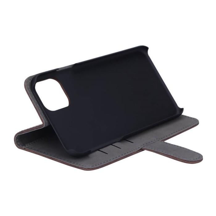 GEAR - GEAR Mobilfodral Nubuck PU iPhone 11 Pro Max - Brun