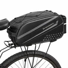 Wozinsky - Wozinsky Cykelbagagev&auml;ska med L&aring;ng Rem och Expanderbara Sidofickor - Svart