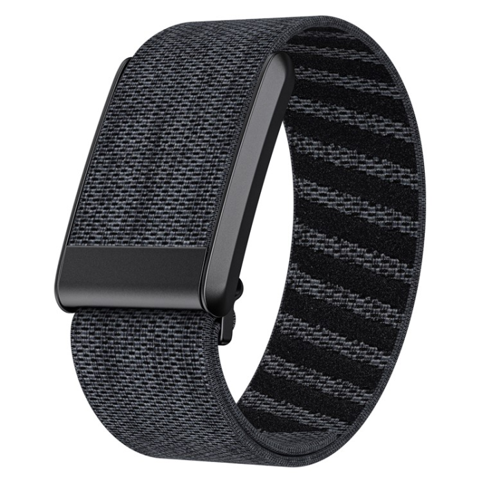 KALEBOL - Kalebol Whoop 4.0 Armband Twill Elastic Nylon - Grå/Svart