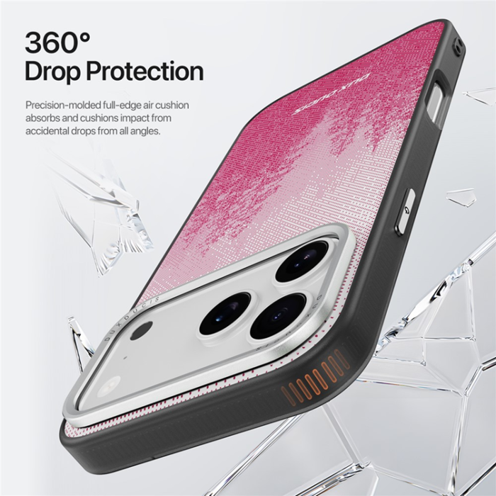 Dux Ducis - DUX DUCIS iPhone 17 Pro Max Mobiskal MagSafe Moro - Röd