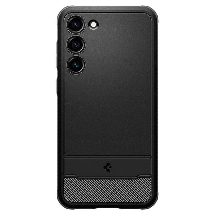 Spigen - Spigen Galaxy S23 Skal Rugged Armor - Svart