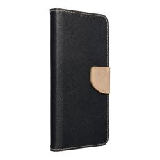OEM - Redmi 10A Plånboksfodral Fancy Eco Läder - Svart/- Guld