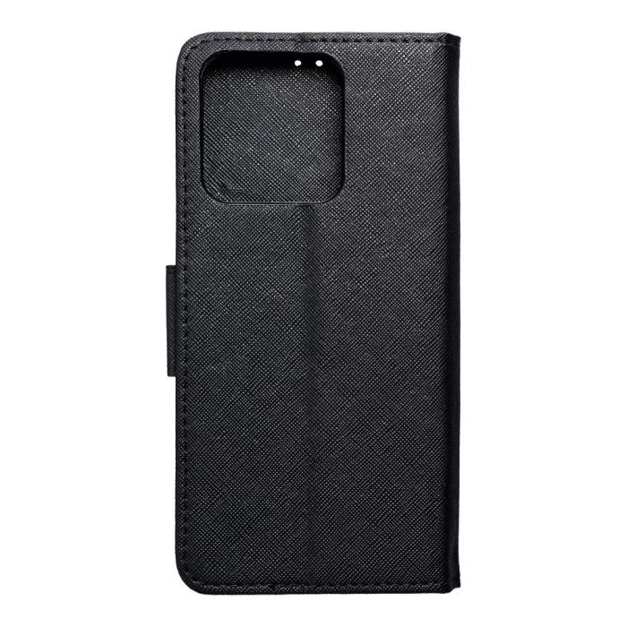OEM - Redmi 10A Plånboksfodral Fancy Eco Läder - Svart