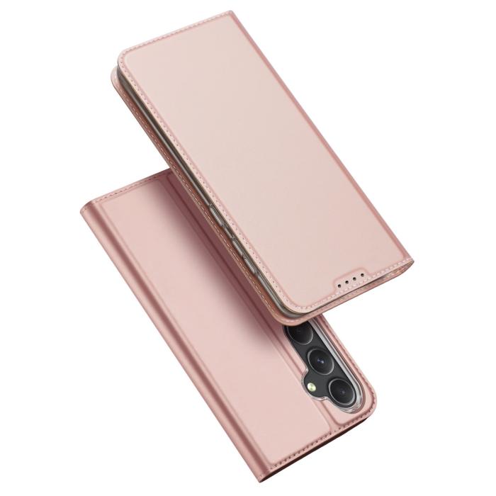 Dux Ducis - Dux Ducis Galaxy S23 FE Plånboksfodral Skin Pro - Rosa