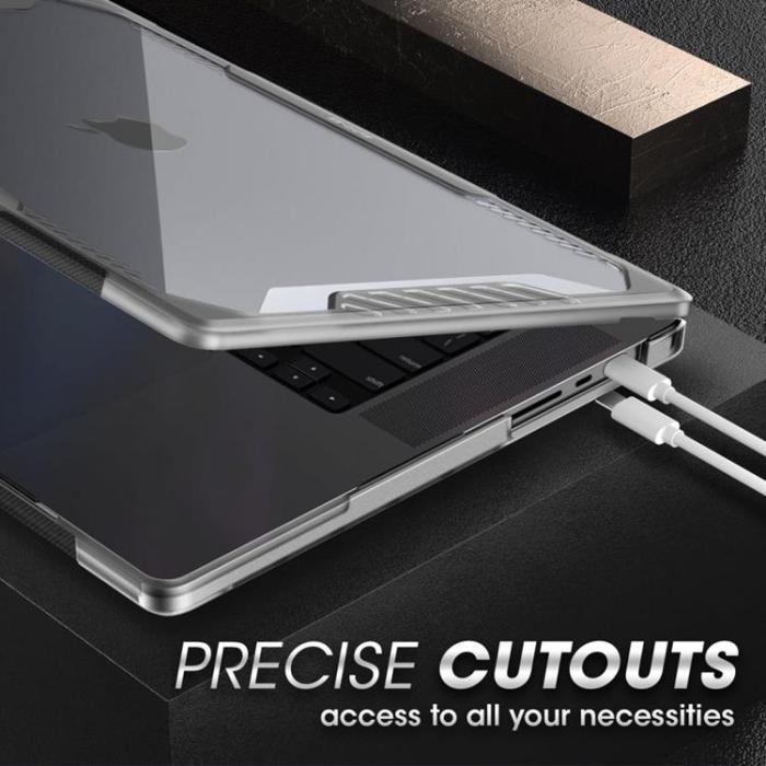 UTGATT1 - SupCase Unicorn Beetle Skal Macbook Pro 14 2021 - Clear