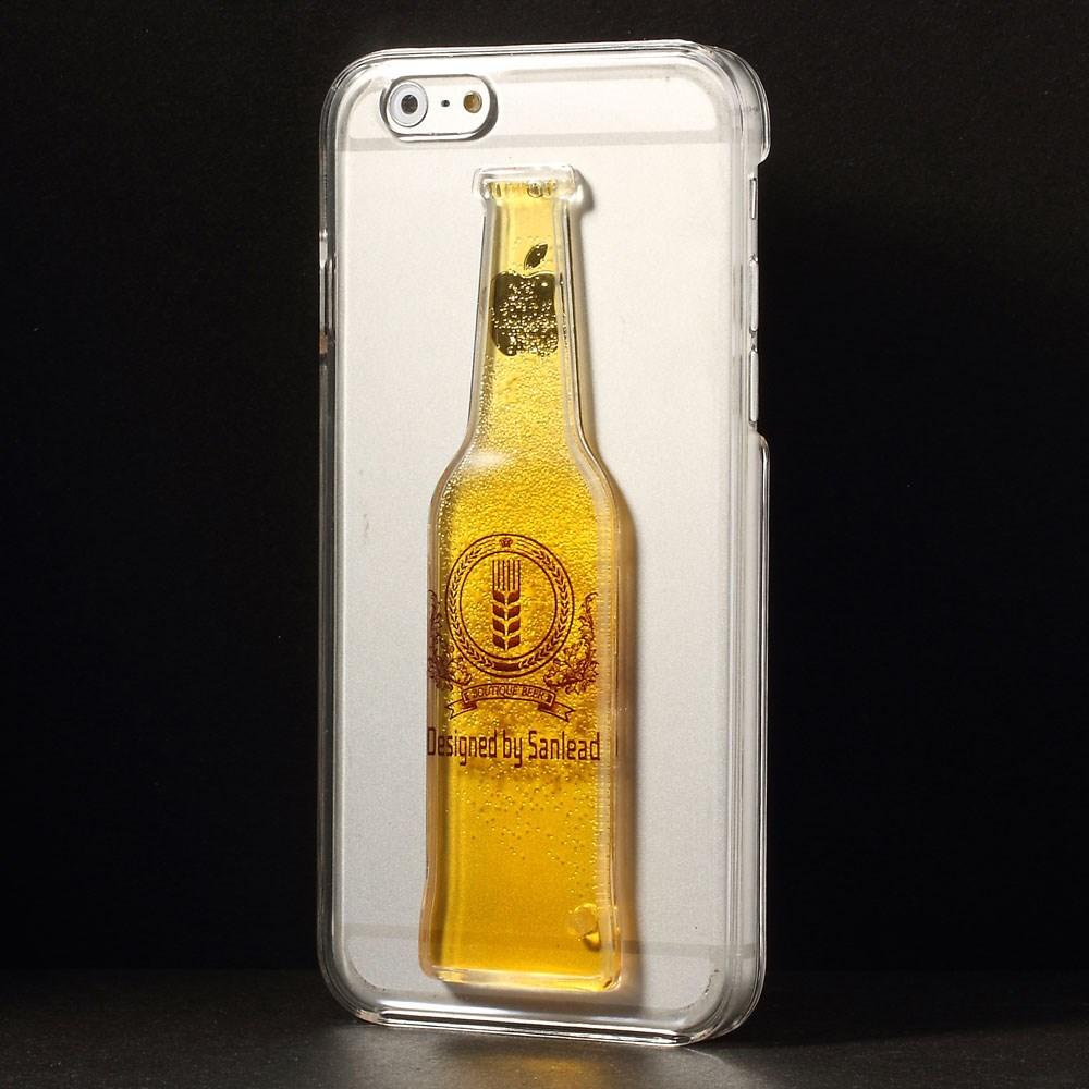 BaksideSkal till Apple iPhone 6 / 6S - Liquid Beer Bottle (Yellow) | 2353 | AlltMobil