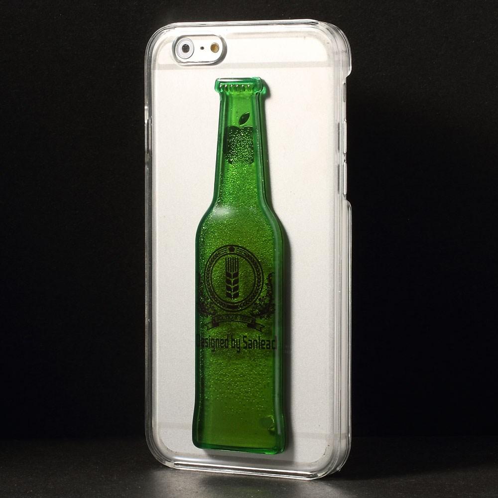 BaksideSkal till Apple iPhone 6 / 6S - Liquid Beer Bottle (Green) | 2353 | AlltMobil