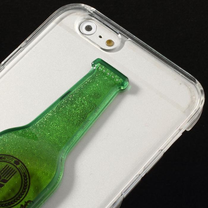 OEM - BaksideSkal till Apple iPhone 6 / 6S - Liquid Beer Bottle (Green)