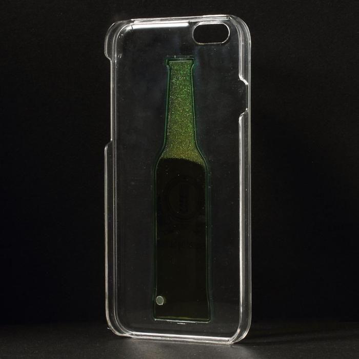OEM - BaksideSkal till Apple iPhone 6 / 6S - Liquid Beer Bottle (Green)