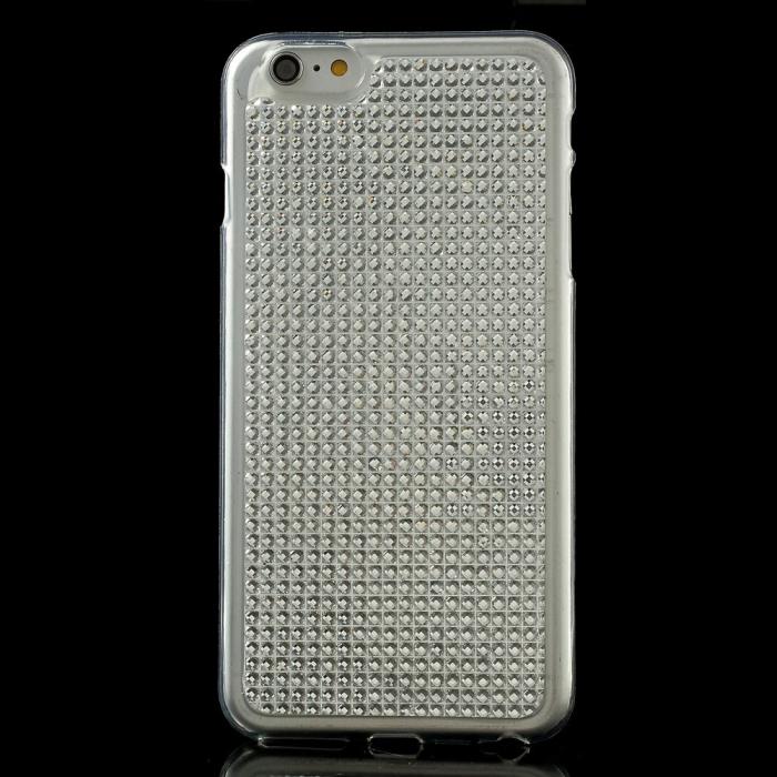 A-One Brand - Flexicase Skal till Apple iPhone 6 / 6S - Bling Vit