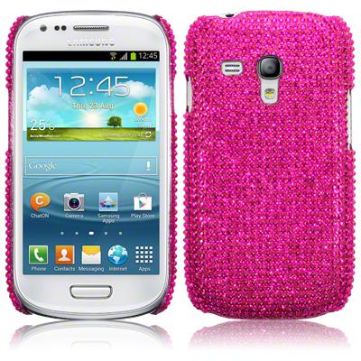Bling Bling Skal till Samsung Galaxy S3 mini i8190 (Magenta) | 2353 | AlltMobil