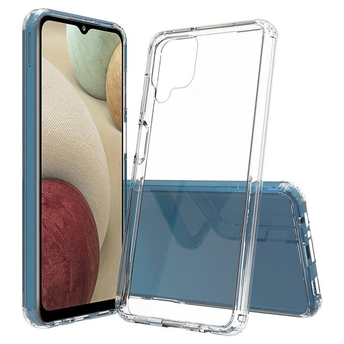 OEM - Acrylic TPU Skal Samsung Galaxy A12 - Clear