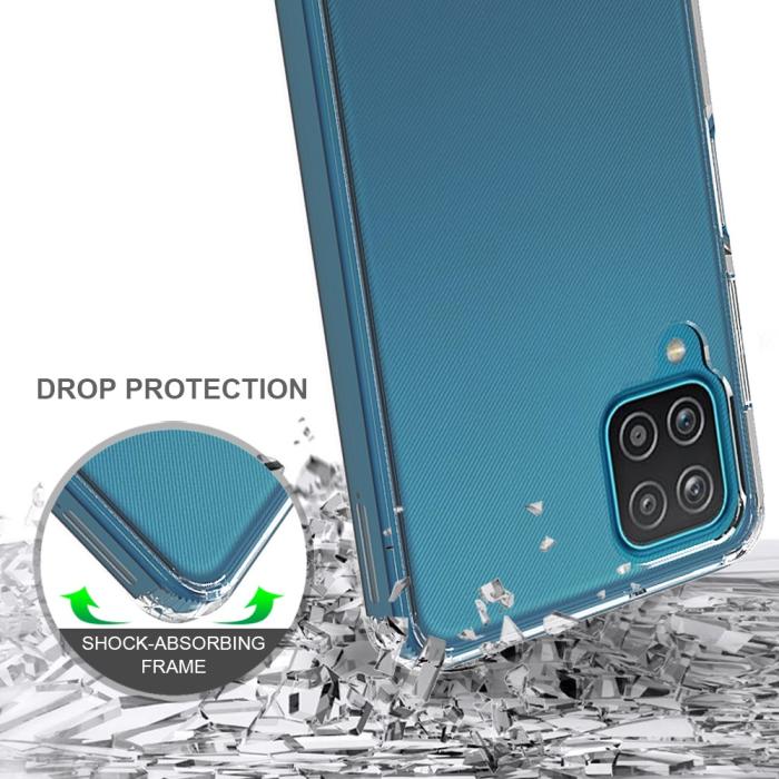 OEM - Acrylic TPU Skal Samsung Galaxy A12 - Clear