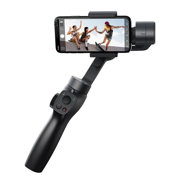 UTGATT1 - Baseus 3-Axis Smartphone selfie stick Grå