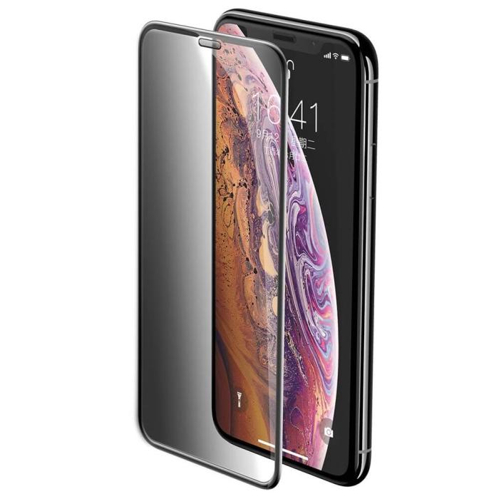 UTGATT5 - Baseus 3D Privacy skärmskydd iPhone 11 Pro Max/ XS Max Svart
