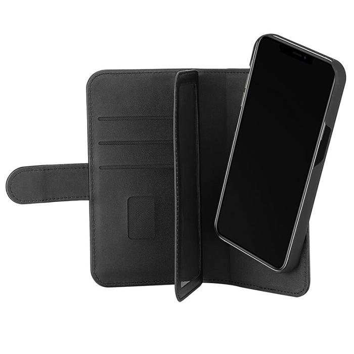 GEAR - Gear Mobilfodral 7 Kortfack iPhone 13 2in1 Magnetskal - Svart
