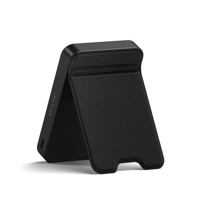 Satechi - Satechi Qi2 MagSafe Powerbank 10000mAh med Stativ - Svart