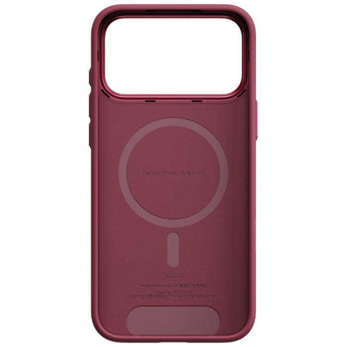 PITAKA - PITAKA Mobilskal till iPhone 18 Pro Max/17 Pro Max Magsafe Summa - Burgundy