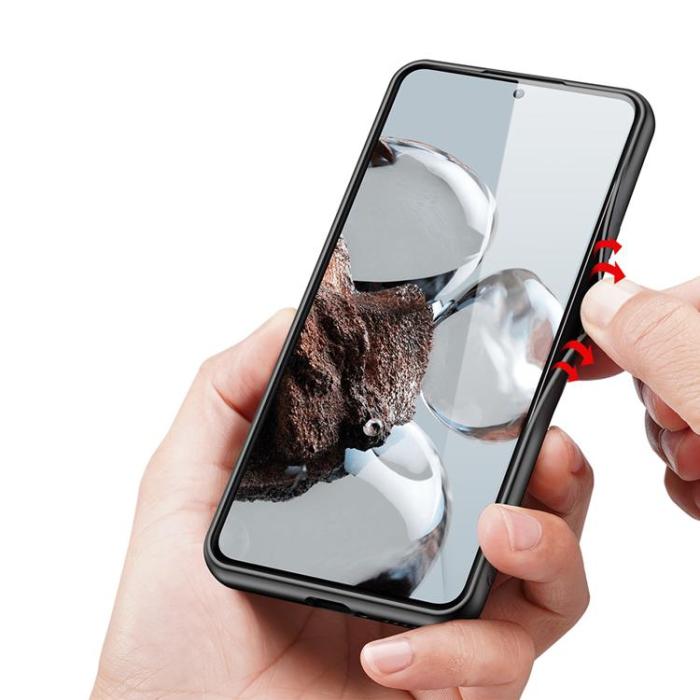UTGATT - Dux Ducis Xiaomi 12T/12T Pro Skal Fino Silicone - Svart